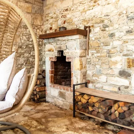 Enchanting Stone House In Urla With Backyard