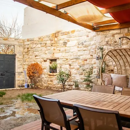 Enchanting Stone House In Urla With Backyard