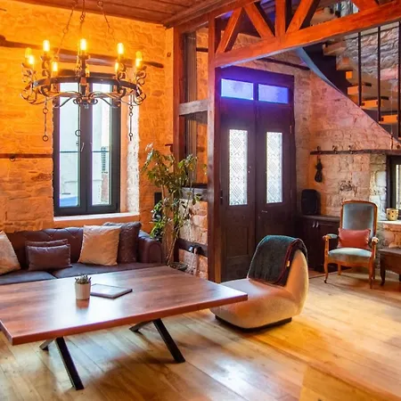 Enchanting Stone House In Urla With Backyard Villa *